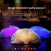 LED Wooden Folding Book Light: Creative Page-Turning Night Lamp & Corporate Gift for Bedside Atmosphere