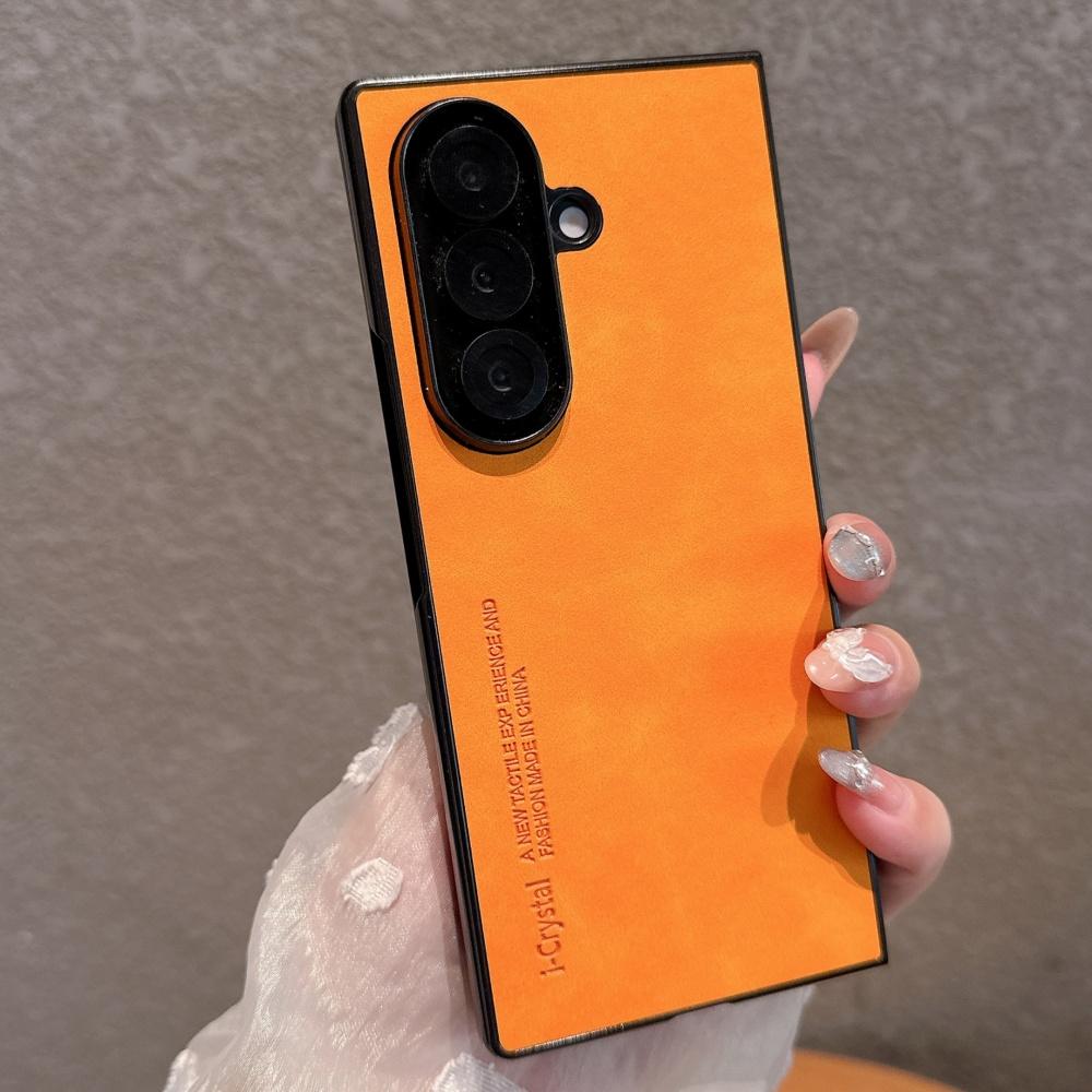 Busienss Sheepskin Ultra Slim Fold Phone Case for Samsung Galaxy Z Fold 8 7 6 5 4 3 Smooth-touch 5G Shockproof Protection Cover