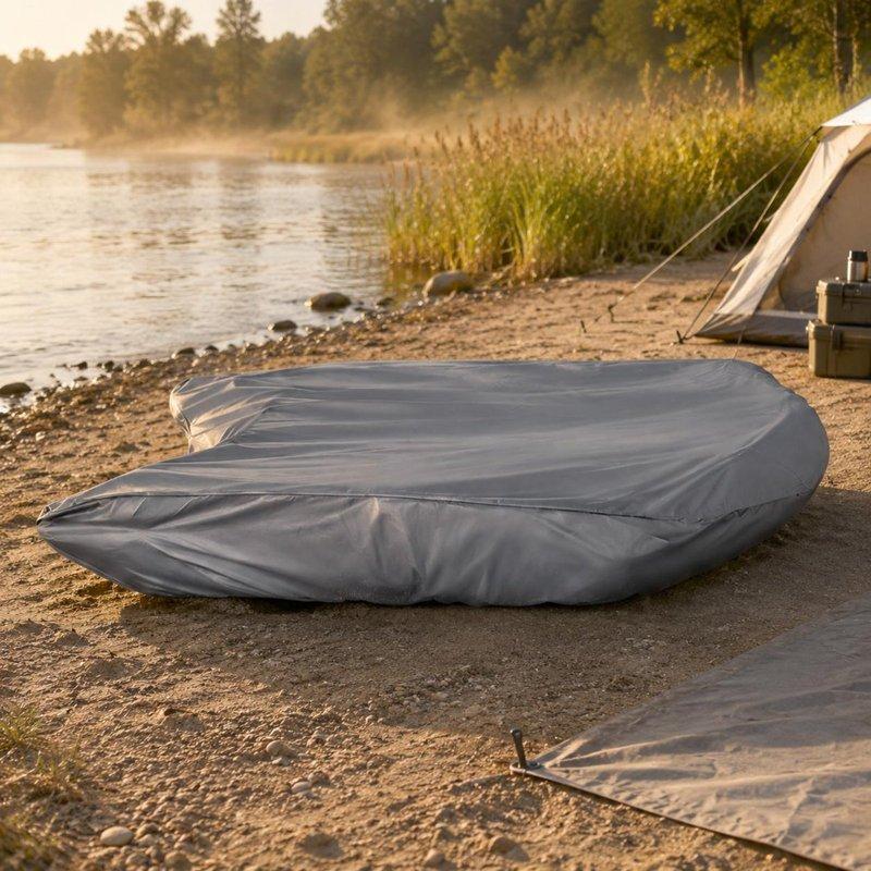 Inflatable Boat Cover Dustproof Inflatable Dinghy Cover Sun Protection Resistant for Outdoor Storage, Transport