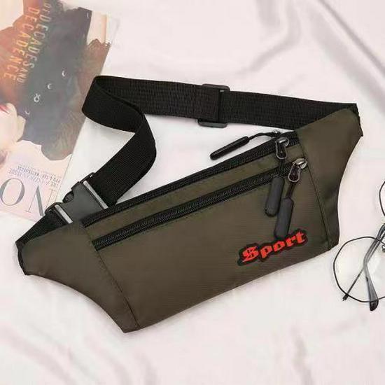 Unisex Ultra-Thin Waterproof Running Waist Bag with Phone Pouch