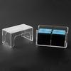 1Pcs Moistureproof Acrylic Box Plastic Cube Storage Holder Durable Billiard Accessory  Snooker Pool