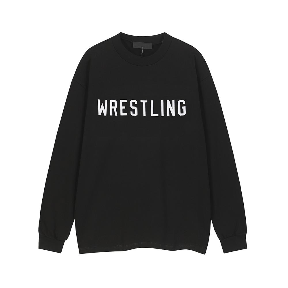 F151 FOG Essentials Letters Logo Crewneck Sweatshirt Casual Streetwear - Unisex Streetwear Pullover S