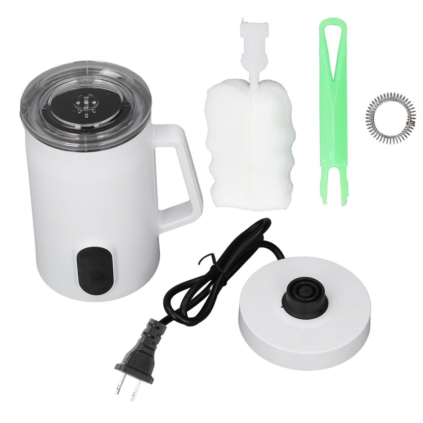 

Вспениватель молока 4 в 1, электрический пароварочный аппарат для молока, большой емкости, автоматический прибор для приготовления горячей и холодной пены для дома US Plug 110V