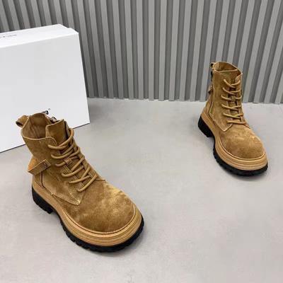 Mode Lågskor Kvinnor Ankelstövlar Mode Snörskor Designer Damstövlar 2025 Vinter Sport Nya Mysiga Chelsea Botas Mujer De Sneakers