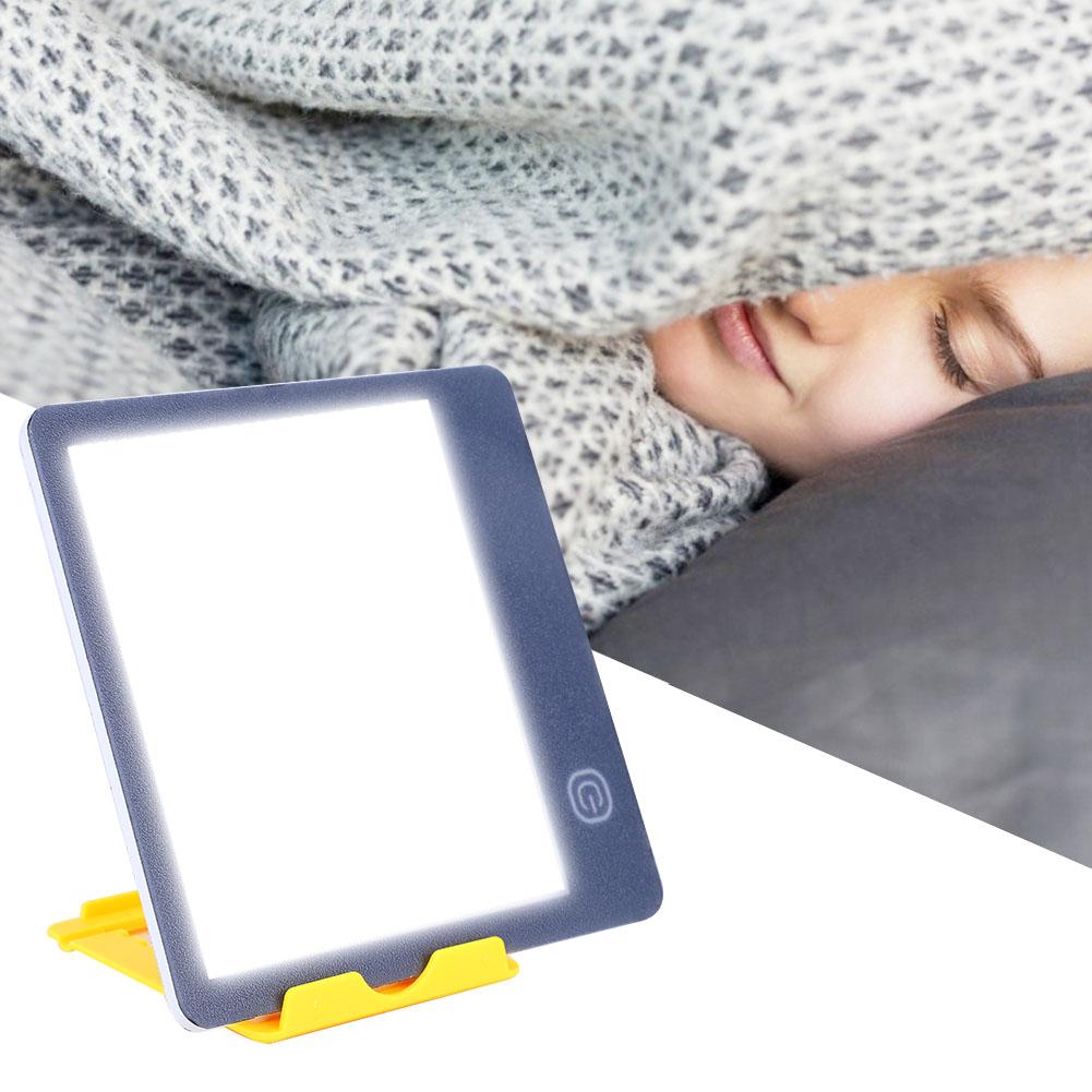 LED Therapy Lamp Seasonal Affective Disorder Postpartum Care Phototherapy Light with Holder