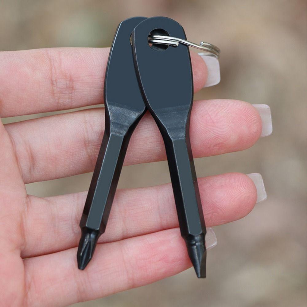 Durable Metal Portable Screwdriver Phillips Head Mini Screwdriver Pocket Screwdriver  Car Repair