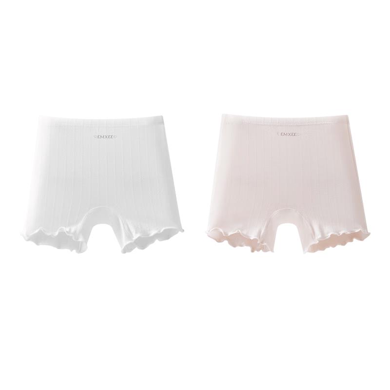 EMXEE Girls Anti-Exposure Safety Shorts 2-Pack 130