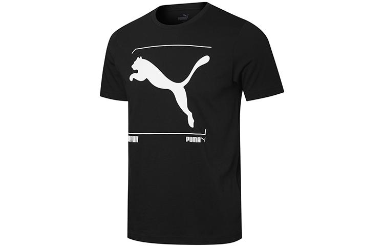 PUMA ESS T Shirts Men s Crew Neck Moderate 845997-01 S