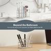 Stainless Steel Toothbrush Holder Rustproof Wall Mounted Razor Storage Rack for Bathroom Shower Vanity Organization