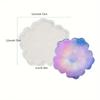 2026New DIY Flower Shape Coaster Mold Silicone for Epoxy Resin Handmade Craft Fruit Dish Clay Plaster Casting Mould Home Decor