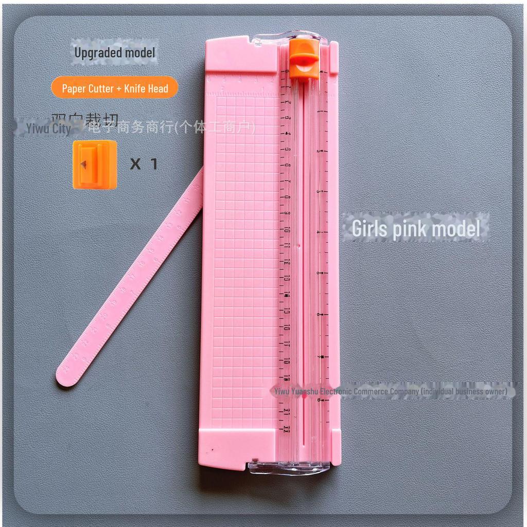 Dětská řezačka papíru A5 s bezpečnostním manuálem pro origami a fotografie.