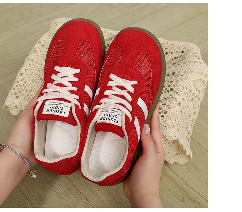 Spring new German training shoes women's retro casual fashion design sense versatile women's shoes sports shoes