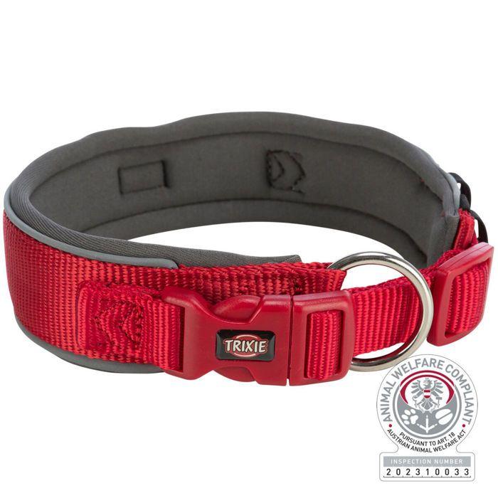 Collier pour chien - TRIXIE - Premium - Extra large - Néoprène - Réflecteurs