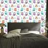 Joyful Owls Wallpaper for Living Room and Bedroom 50x1000