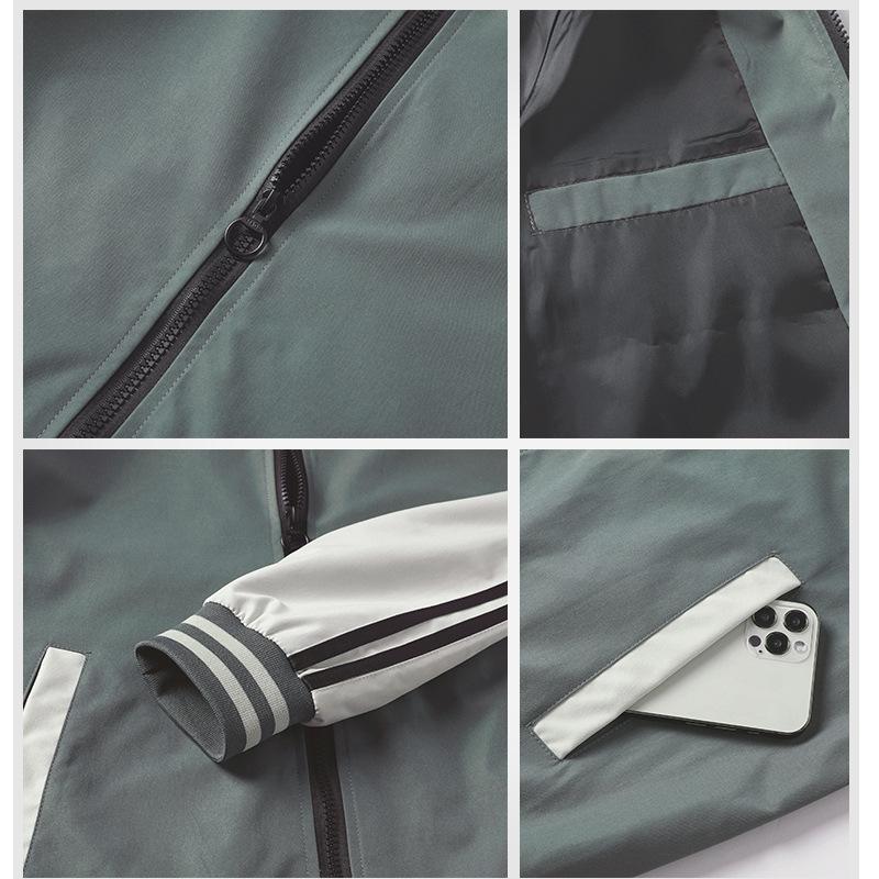 New Style Jacket for Men, Spring and Autumn, New Style, Fashionable Stand Collar, Young Men's Jacket, High Quality, Fashionable and Versatile