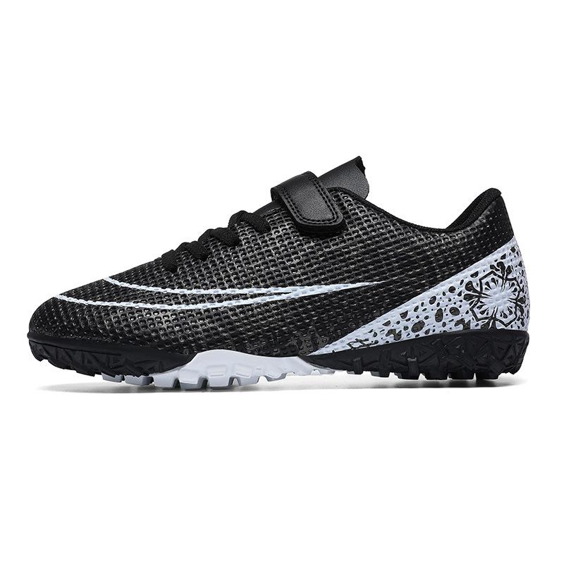 Low-top indoor and outdoor sports children's football shoes long broken nails youth Velcro training shoes football shoes