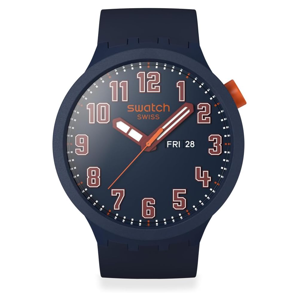 Часы Swatch AQUACHRONO ESSENTIALLY CONFIDENT SB01S700, Унисекс, Синий