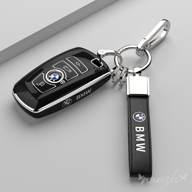 Keychain For BMW 530i 550i 320i 1 2 3 4 5 Series 118i 225i M240i F20 F21 F30 F31 F25 F01 TPU Car Remote Key Case Cover Shell Fob blcp03