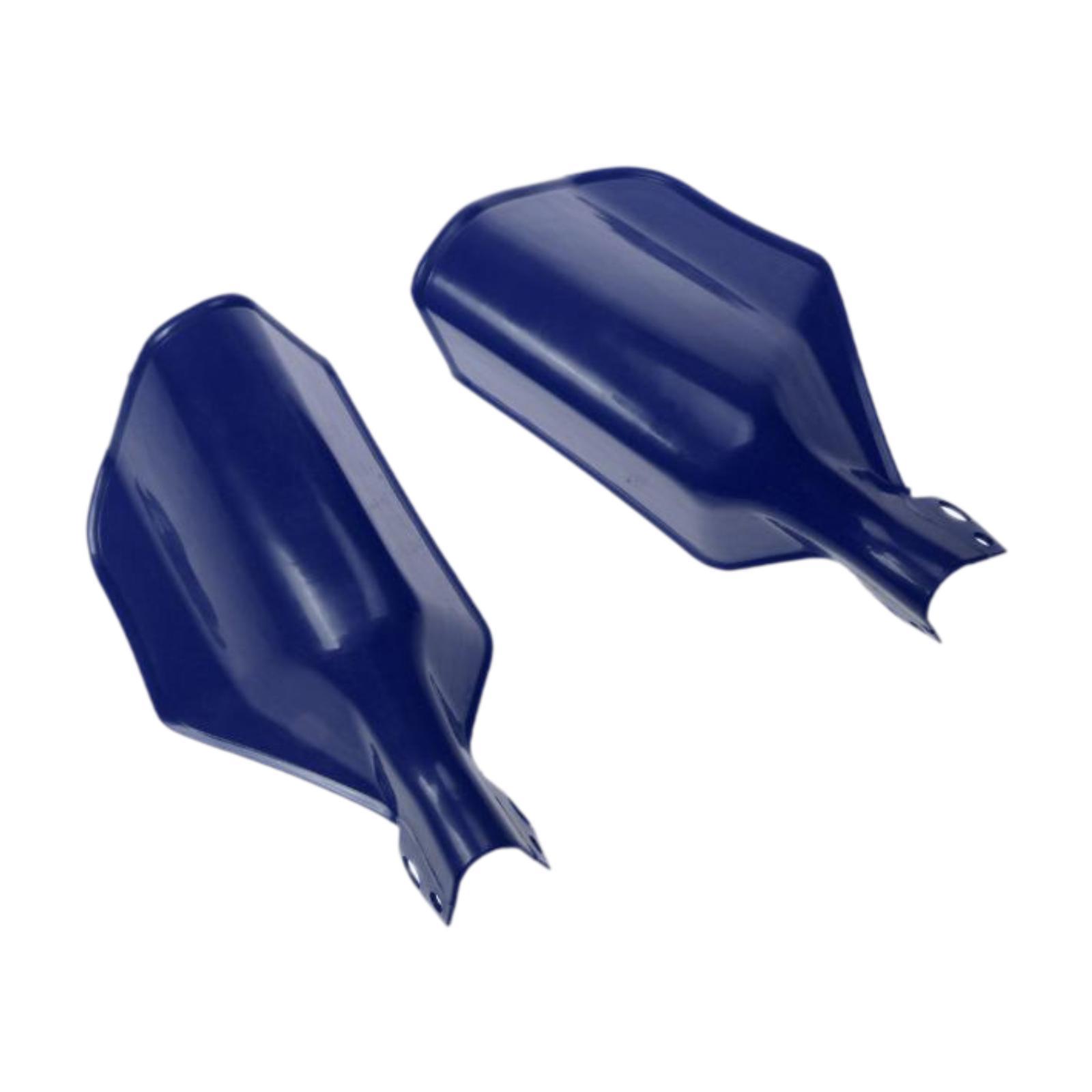 

2x Motorcycle Hand Guards Handguards Windshield Dirt Bike Brake Clutch Lever синий