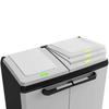 Keter Recycling Bin 2 X 110L 68 X 39 X 92 Cm