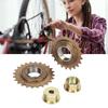 Bike 24T Freewheel Bike Freewheel Adapter Iron with 22T 24T Freewheel Left Right Drive Freewheel Adapter for Modification