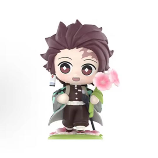 Demon Slayer Tanjiro Kamado Nezuko Anime Cartoon Figur Blind Box Kreative Personalisierte Statue Modell Ornament Überraschungsgeschenkbox