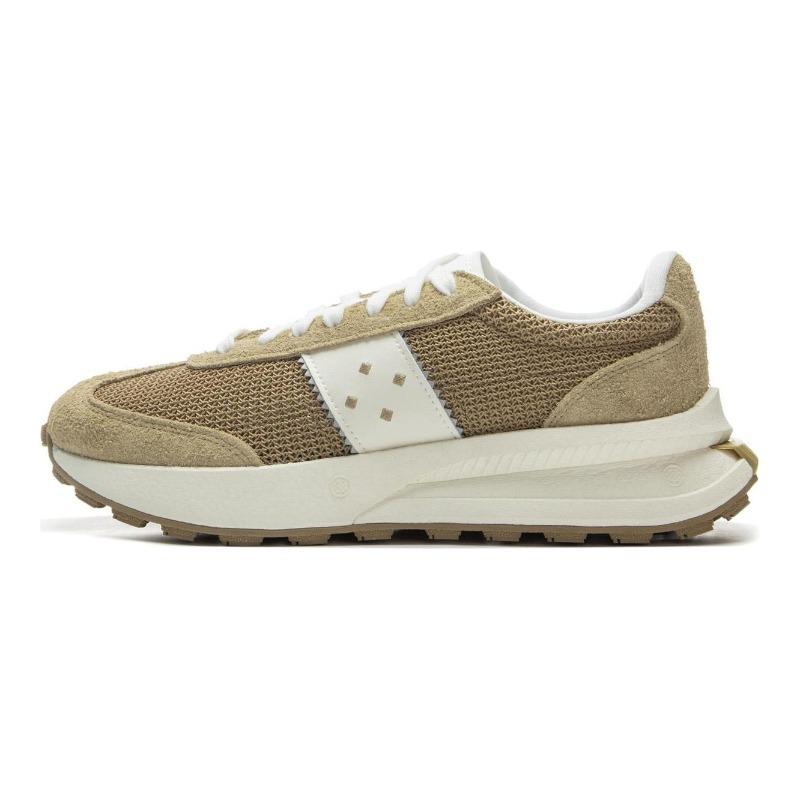 Li-Ning Qingzhou Unisex Low Top Lifestyle Casual Shoes Khaki AZGV055-1 43