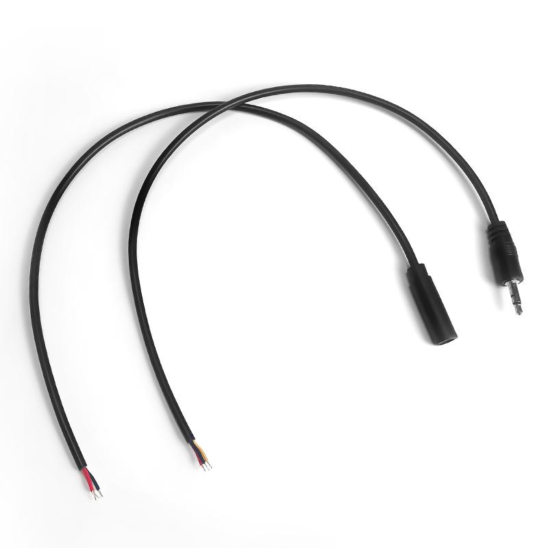 5PCS 3.5mm Audio Cable 3X26AWG, Universal Stereo Aux Cord for Car/Speakers, High-Quality Audio Transmission Wire with Connector