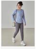 Women's Plus Size Long Sleeve Quick-Dry Yoga Top