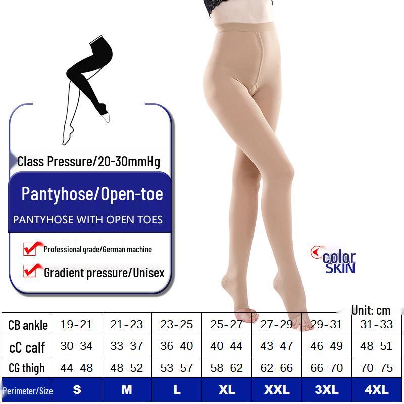 Unisex Skarpety Kompresyjne za Kolano i Rękawy na Łydki do Sportu