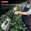 Rechargeable German Electric Hedge & Tea Tree Pruning Shears - Lithium Powered Garden Trimmer