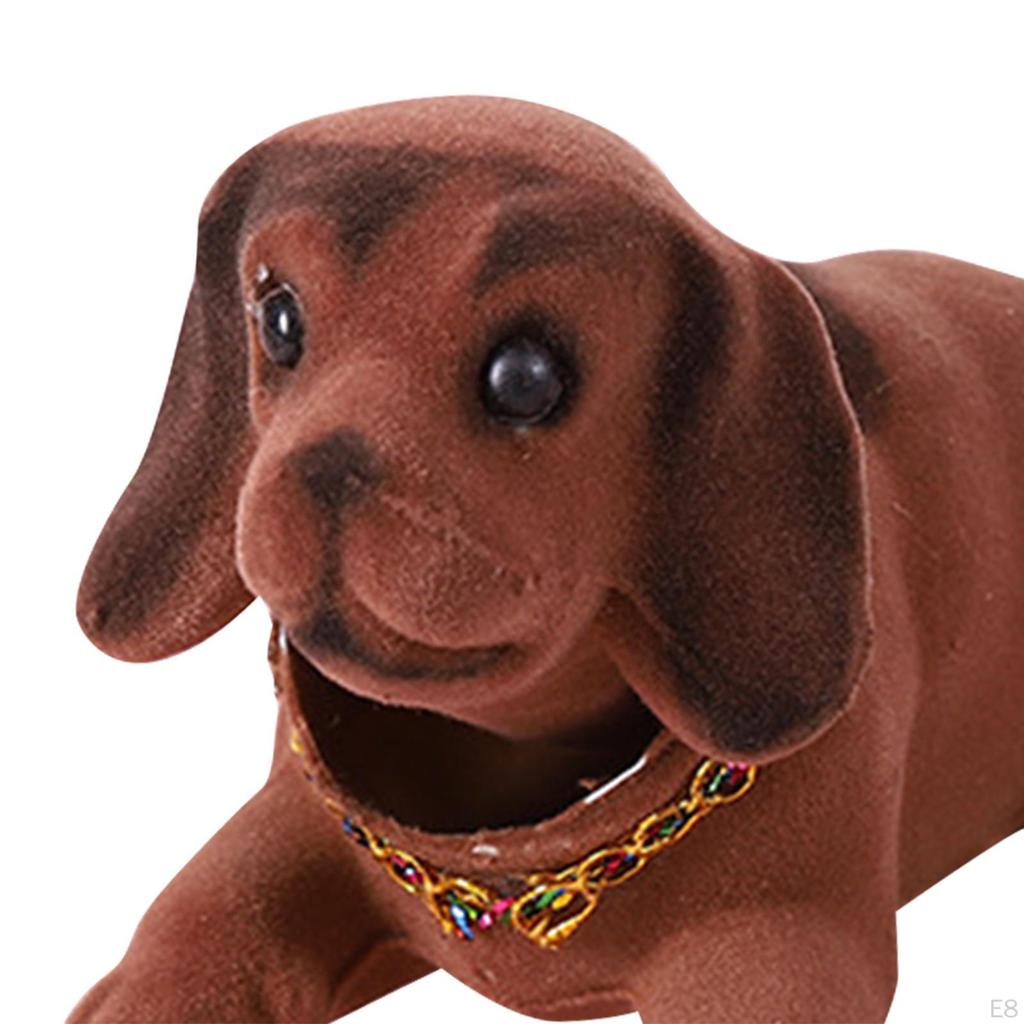 Autodekoration Winkender Hund Armaturenbrett Ornamente Spielzeug Liebhaber Geschenk Kinderspielzeug Hohe Nachbildung
