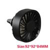 Plastic Car Air Outlet Fan Heat Dissipation Car Rear Seat Fan USB Cooling Fan  Summer