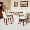 Doll House Ornaments, Miniature Living Room Table and Chair DIY Scene Model Kit, Doll House Decor Accessories for Photo Props, Gift for Collectors