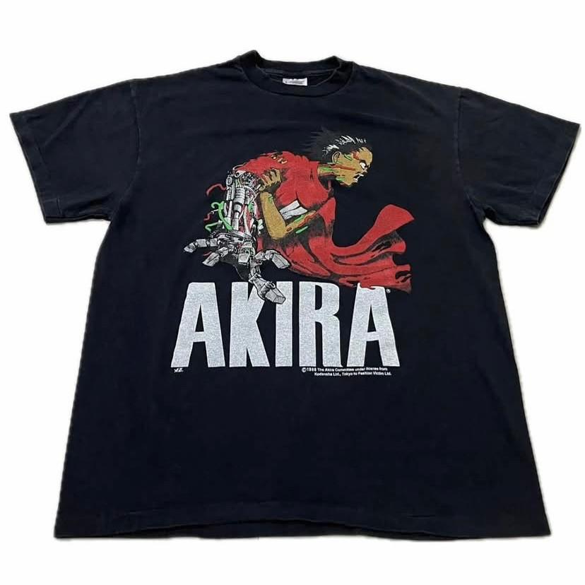 

1988 Vintage AKIRA Anime RARE Black 80s Japan Single Stitch T-Shirt REPRINT M