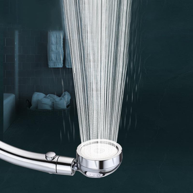Multi-functional Detachable Shower Heads 3 Spray Modes Water Saving Shower Head