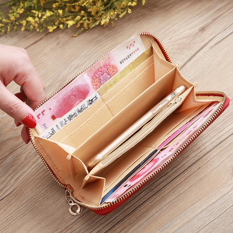 Women Wallets Bowknot Zipper Clutch - Wallet, Card Holder & Coin Pouch