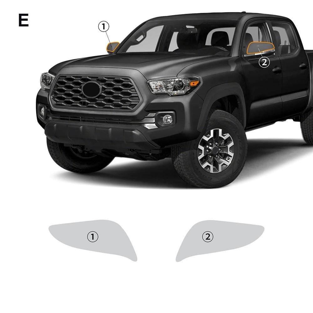 For Toyota Tacoma 2016-2023 Car TPU Invisible Paint Protection Film Anti-Scratch Self-Healing Clear Modification Accessories