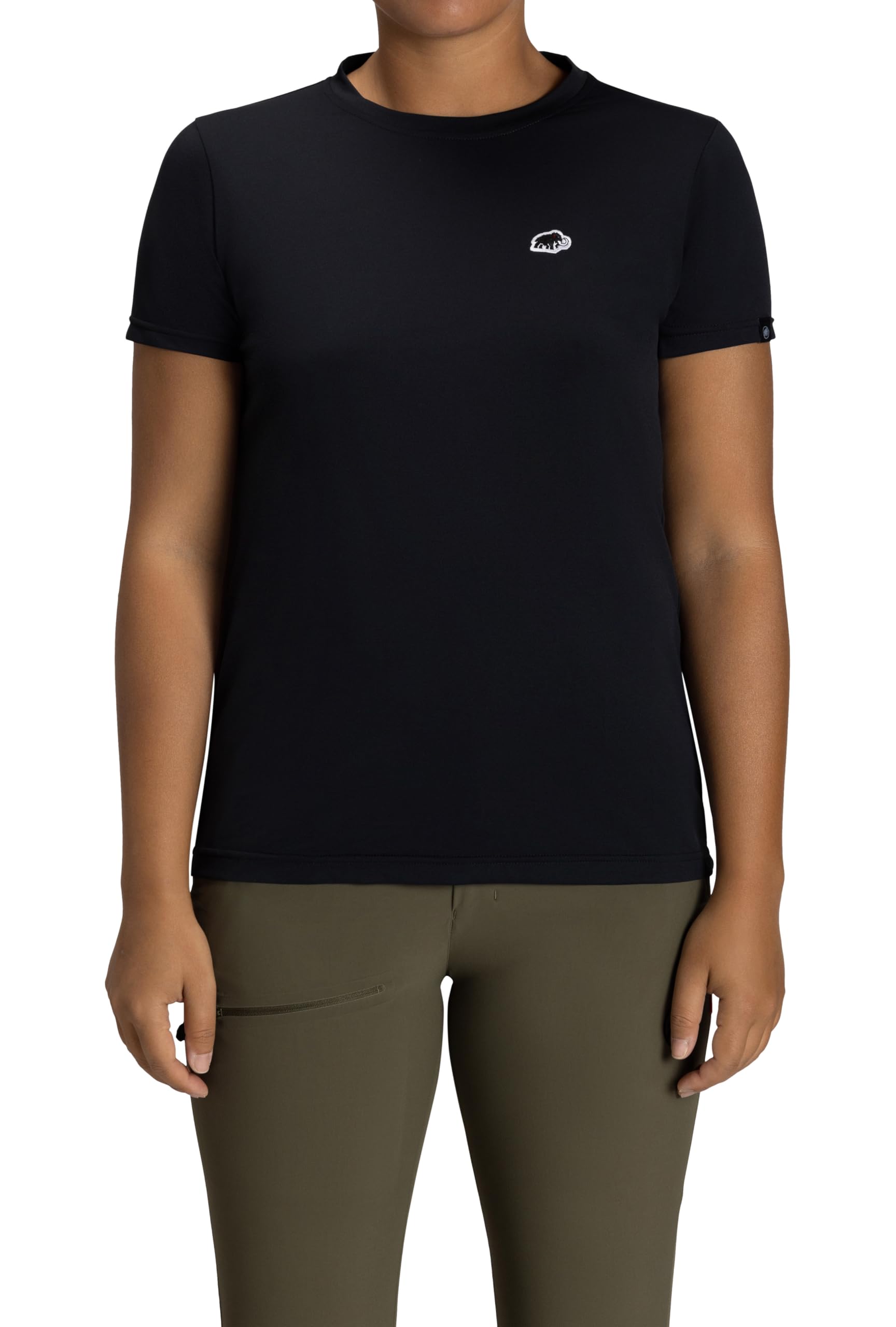 

Mammut Базовая футболка Essential Asian Fit Essential AF для женщин черная PRT1 Женская футболка 1017-05090