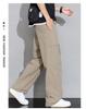 Gedijie Men's Loose Straight Work Pants