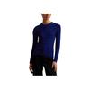 Polo Ralph Lauren Crew Neck Embroidered Pony Logo Long Sleeve Knit Top Women tops 211971869-022
