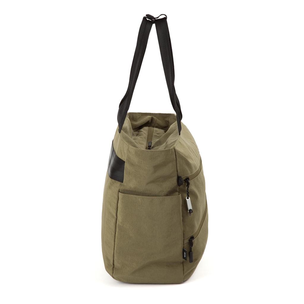 Ace Gene Tote Bag, B4 Size, 13.3-inch PC Setup Function, Water-Repellent, Lightweight, Falterite, 17895, Men's, Black