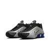 Nike  Shox R4 Metallic Silver Racer Blue Women Sneakers Black AR3565-006