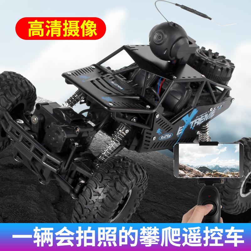 1:16 Alloy Toy Climbing Off-Road Remote Control Car Mobile Phone Wifi Control Camera Video Remote Control Camera Car
