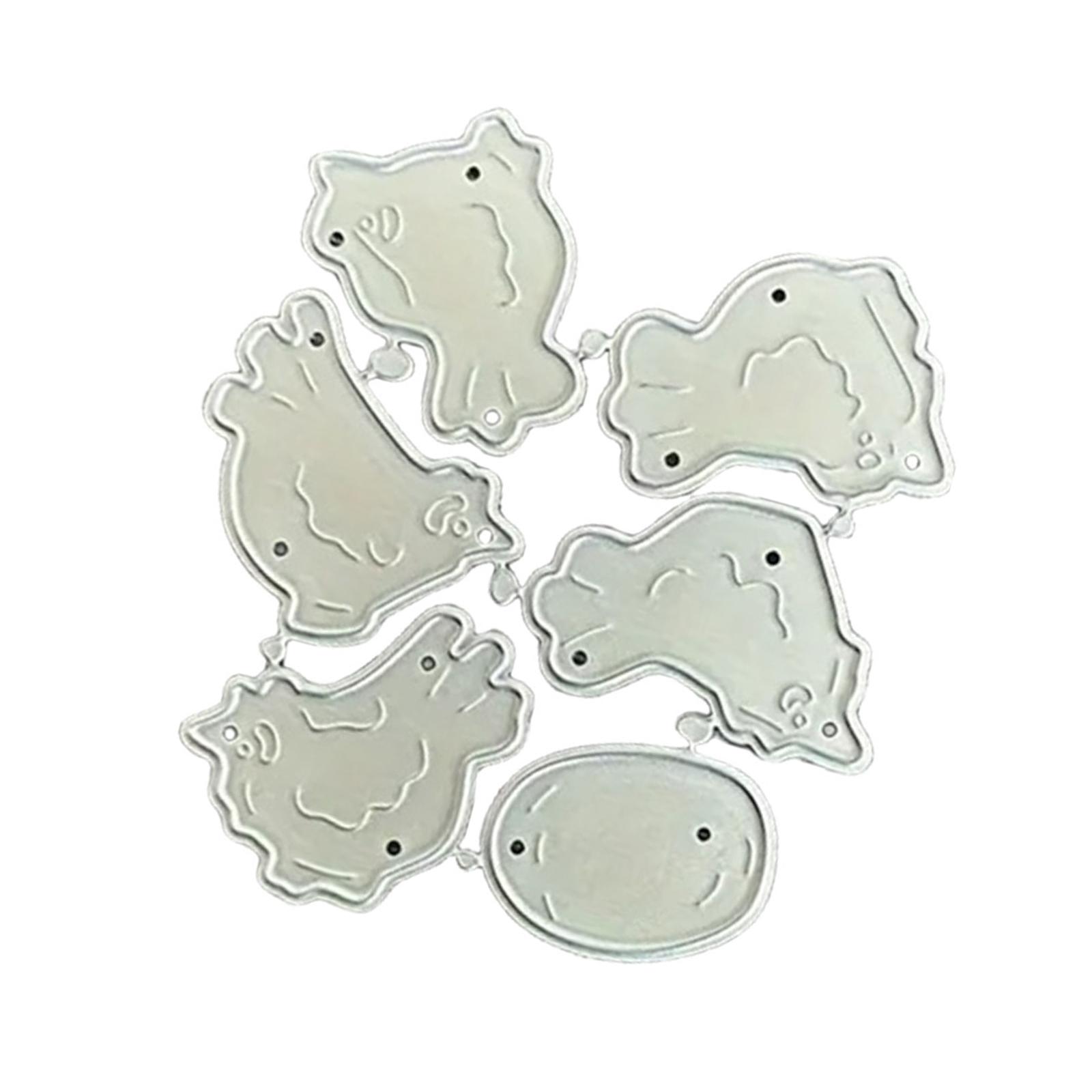 

Animal Chicken Shape Cutting Dies Scrapbooking Die Cut Templates Carbon Steel Cutting Dies for Scrapbooking Card Making