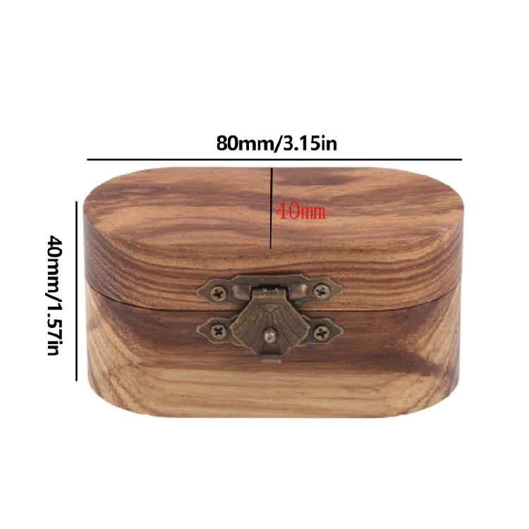 Gitarrenplektrumhalter-Set Mini-Schmuckkästchen Holz-Plektrum-Etui Akustikgitarren-Box für E-Bass-Gitarre Ukulele-Liebhaber