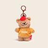 Wear Bear Clothes Plush Keychain Backpack Pendant Cartoon Kids Gift Decoration