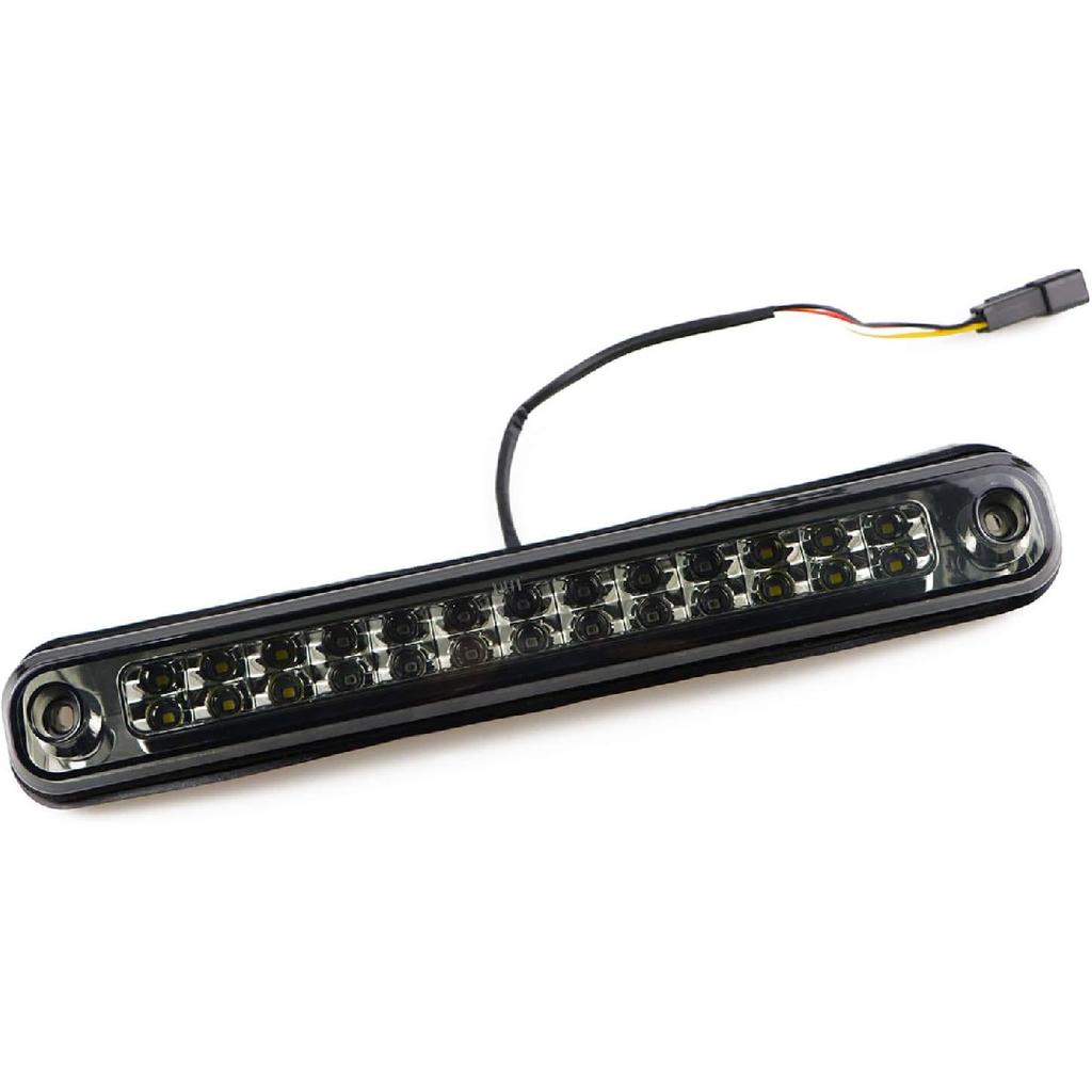 Tresound LED Third 3rd Brake Light for 1988-2000 Chevy GMC C/K 1500 2500 3500 Rear Cargo Lamp High Mount Stop Light (Smoked)