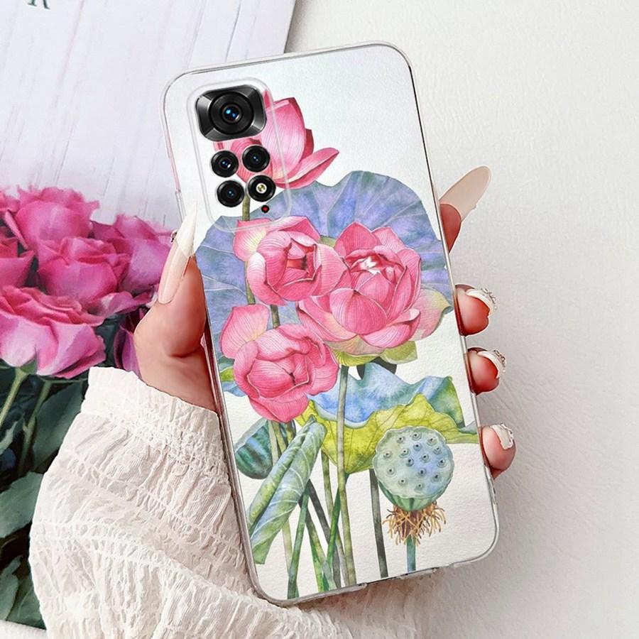 For Xiaomi Redmi Note 11 Pro 4G Global Case Proective Bumper Cartoons Pattern Soft Silicone Capa For Redmi Note 11 11s 4G Cover