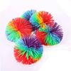 Student Toy Rubber Fur Ball Sandbag Ball Color Rubber Band Ball Elasticity Relieve Autism Sensory Ball